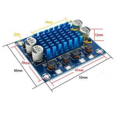 Mạch Khuếch Đại Âm Thanh TPA3110 XH-232 Stereo 8 - 26VDC